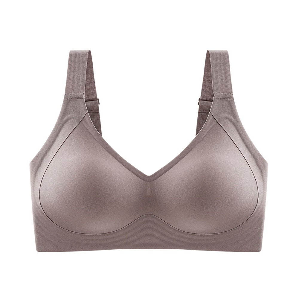 ComfortCurve Wireless Seamless Bralette Full Coverage No Underwire Everyday Bra 5