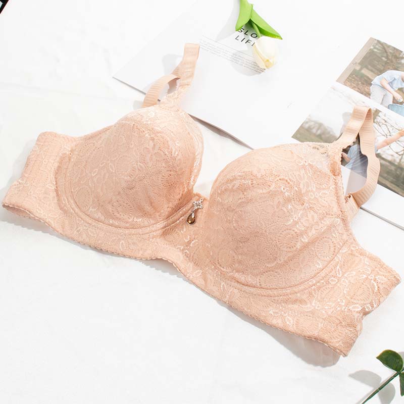 Full Figure Comfort Plus Size Pushup Bra Sexy Lace Underwire Full Coverage Support 5