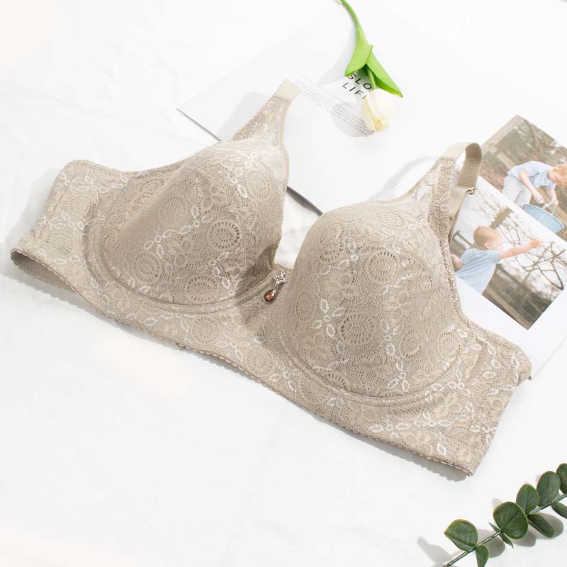 Full Figure Comfort Plus Size Pushup Bra Sexy Lace Underwire Full Coverage Support 7