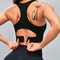 Premium Womens Longline Racerback Padded Workout Sports Bra Tank Top