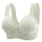 ComfortFit Plus Size Front Closure Bra – Breathable Wireless Support & Beautiful Back Design