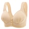 ComfortFit Plus Size Front Closure Bra – Breathable Wireless Support & Beautiful Back Design