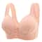 ComfortFit Plus Size Front Closure Bra – Breathable Wireless Support & Beautiful Back Design
