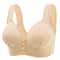 ComfortFit Plus Size Front Closure Bra – Breathable Wireless Support & Beautiful Back Design