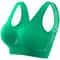 Seamless Wireless Sports Bralette Top Breathable Yoga Fitness Bra Plus Size 4