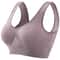Seamless Wireless Sports Bralette Top Breathable Yoga Fitness Bra Plus Size 12