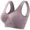 Seamless Wireless Sports Bralette Top Breathable Yoga Fitness Bra Plus Size 12