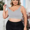 ComfortFlex Plus Size Wireless Support Bra Seamless Full Coverage Comfort