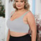 ComfortFlex Plus Size Wireless Support Bra Seamless Full Coverage Comfort