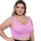 ComfortFlex Full Coverage Plus Size Bra Wireless Bra with Removable Pads, Shaping & Lift Support