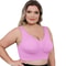 ComfortFlex Full Coverage Plus Size Bra Wireless Bra with Removable Pads, Shaping & Lift Support