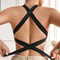 Everyday Comfort Cross Back Wireless Sports Bra for Women with Push Up Support