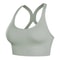 ComfortFlex Wireless Seamless Sports Bra – U Neck Shock Absorbing Support