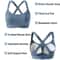 Womens High Support High Impact Sports Bra Criss Cross Back Padded Workout Bra For Fitness Yoga R 4