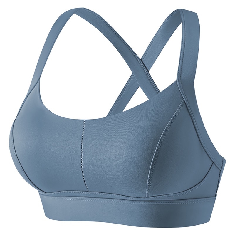 Womens High Support High Impact Sports Bra Criss Cross Back Padded Workout Bra For Fitness Yoga R 9