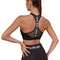 High Support Womens Sports Bra Seamless Yoga Fitness Crop Top Push Up Design 0