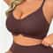 ComfortFit Large Size Wireless Bra Breathable Women Underwear with Easy Front Buckle for All Day Comfort