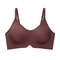 ComfortFit Large Size Wireless Bra Breathable Women Underwear with Easy Front Buckle for All Day Comfort