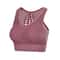 Seamless Support Womens Sports Bra Breathable Wireless Shockproof Gym Yoga Crop Top 1