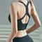 ComfortFit Wireless Sports Bra Seamless Shock Absorbing U Neck Comfort Women 0