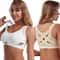 Everyday Front Closure Post Operative Compression Bra Wire Free Full Coverage Support 0