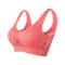 ComfortFit Plus Size Wireless Sports Bra Seamless Medium Support Yoga Workout Bra With Removable 8