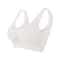 ComfortFit Plus Size Wireless Sports Bra Seamless Medium Support Yoga Workout Bra With Removable 9