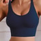 High Support Sports Bra – Seamless Workout Bra Wireless Crop Top for Yoga & Running