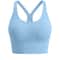 High Support Sports Bra – Seamless Workout Bra Wireless Crop Top for Yoga & Running