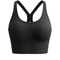 High Support Sports Bra – Seamless Workout Bra Wireless Crop Top for Yoga & Running