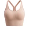 High Support Sports Bra – Seamless Workout Bra Wireless Crop Top for Yoga & Running