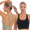 High Support Cross Back Yoga & High Impact Sports Bra for Women Quick Dry Gym Top Fit