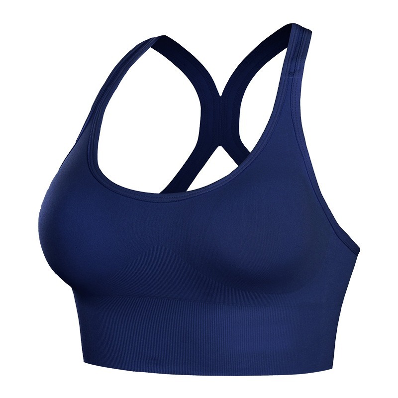 High Support Cross Back Yoga & High Impact Sports Bra for Women Quick Dry Gym Top Fit