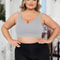 Ultra Comfort Plus Size Bra Wireless Support Bralette – Lift & Side Smoothing