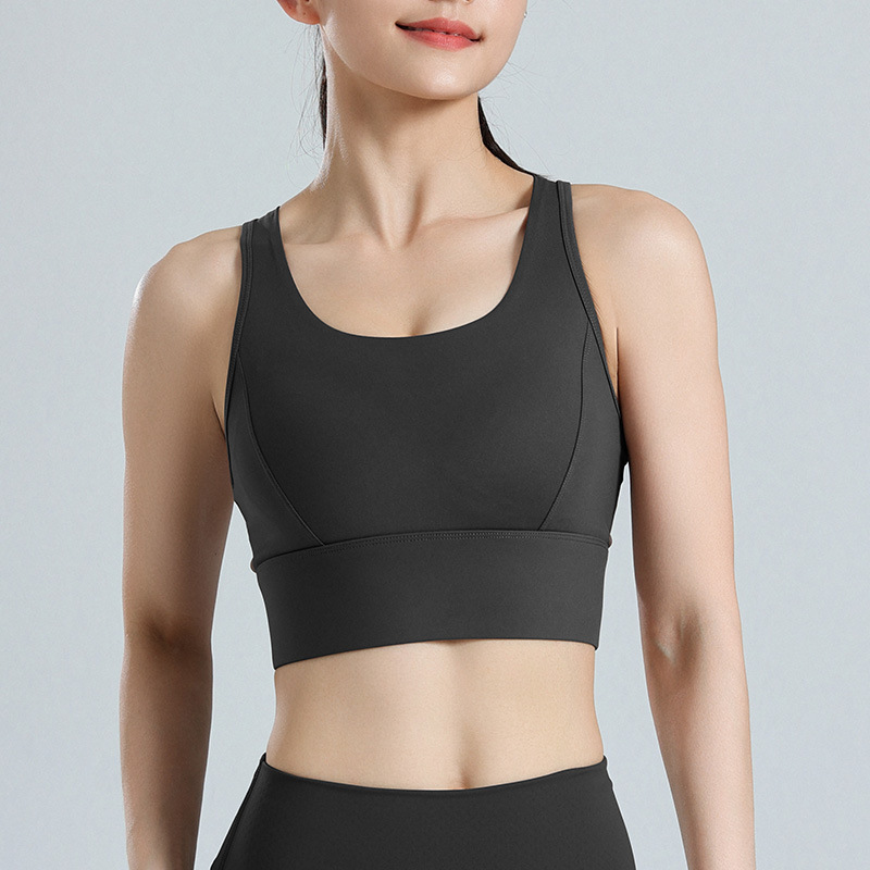 Plus Size High Impact Sports Bra For Women Shockproof Gym Running Support Breathable Workout Bra 3