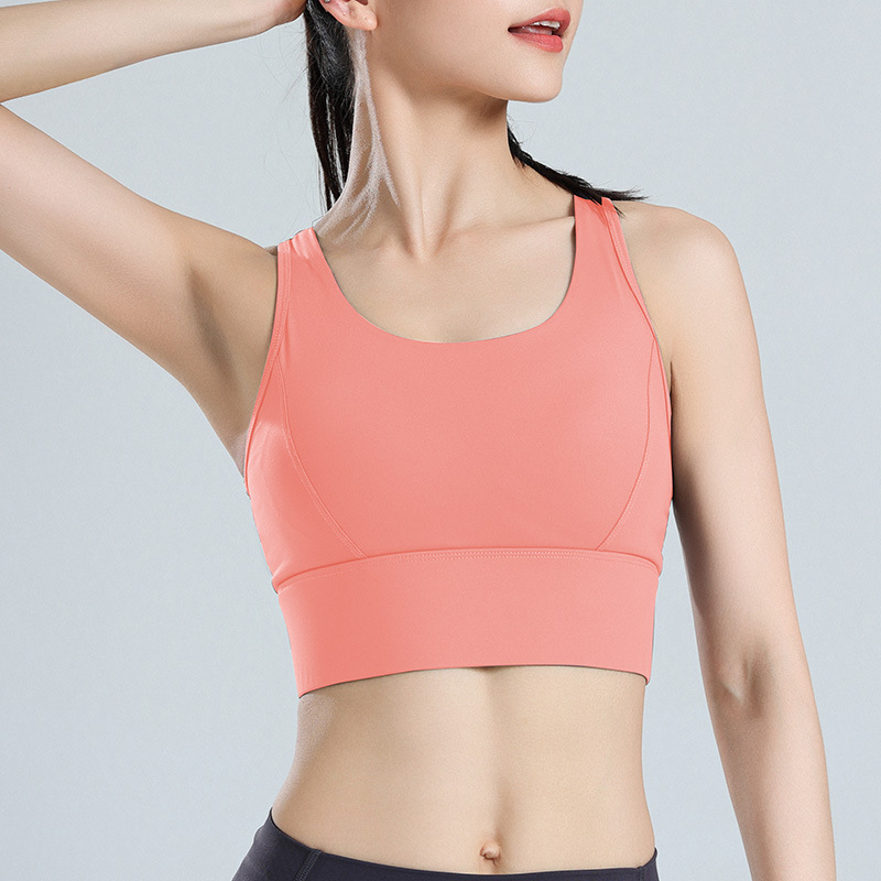 Plus Size High Impact Sports Bra For Women Shockproof Gym Running Support Breathable Workout Bra 4