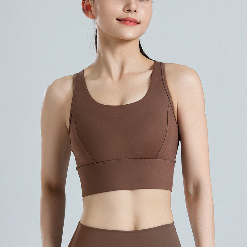 Plus Size High Impact Sports Bra For Women Shockproof Gym Running Support Breathable Workout Bra 7