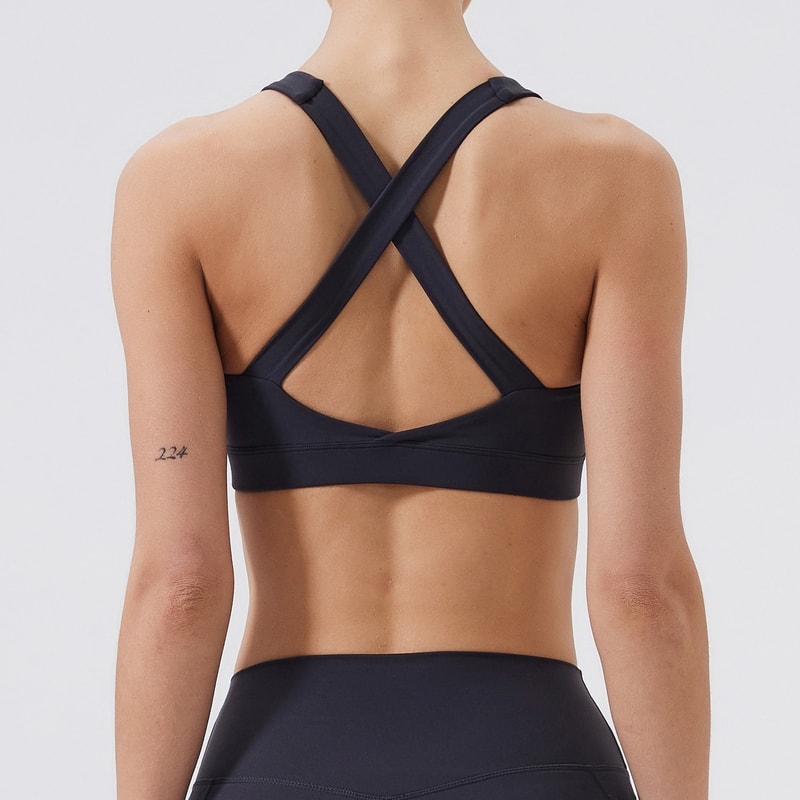 Breathable Push Up Womens Sports Bra | Fitness Yoga & Running Gym Top