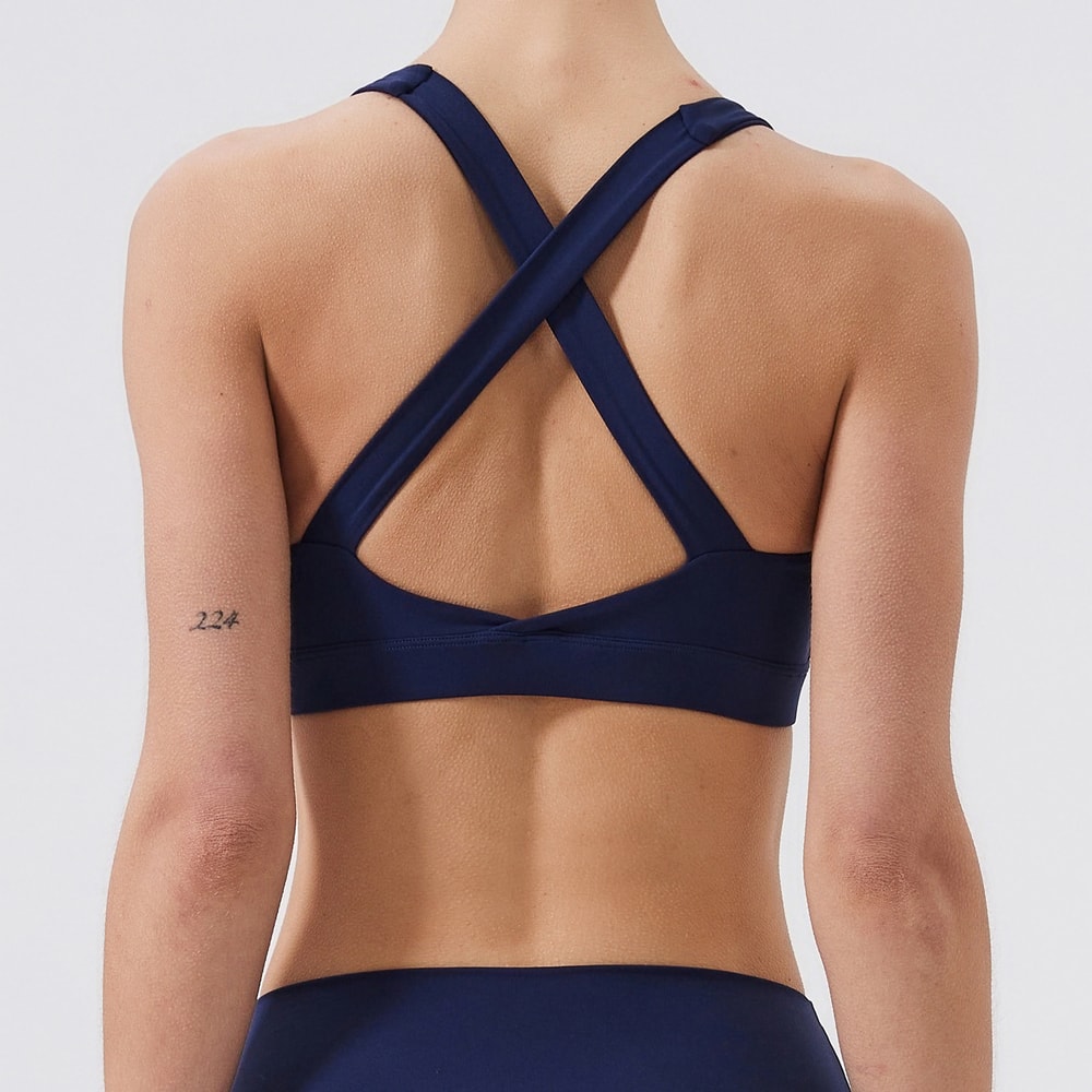 Breathable Push Up Womens Sports Bra | Fitness Yoga & Running Gym Top