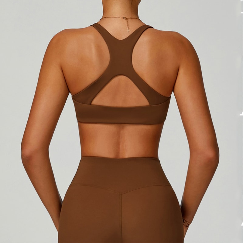Premium High Support Sports Bra – Breathable Yoga & Gym Workout Bra