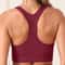 Womens TBack Workout Sports Bra Stretchy Tank With Removable Pads Sports Bra Support 0