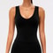 Longline Open Back Yoga Tank – Womens Strappy Workout & Gym Sports Bra Top