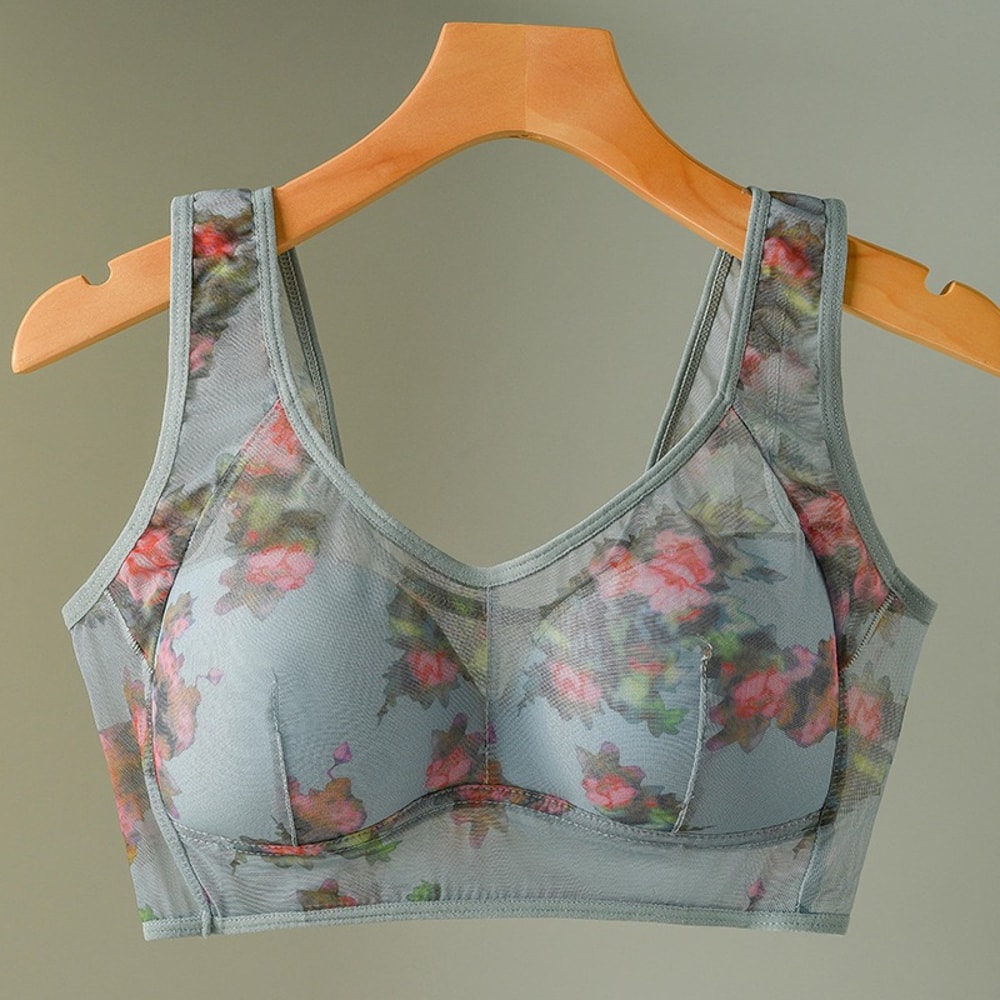 ComfortFit Plus Size Seamless Support Bra Adjustable Anti Sagging Comfort 5