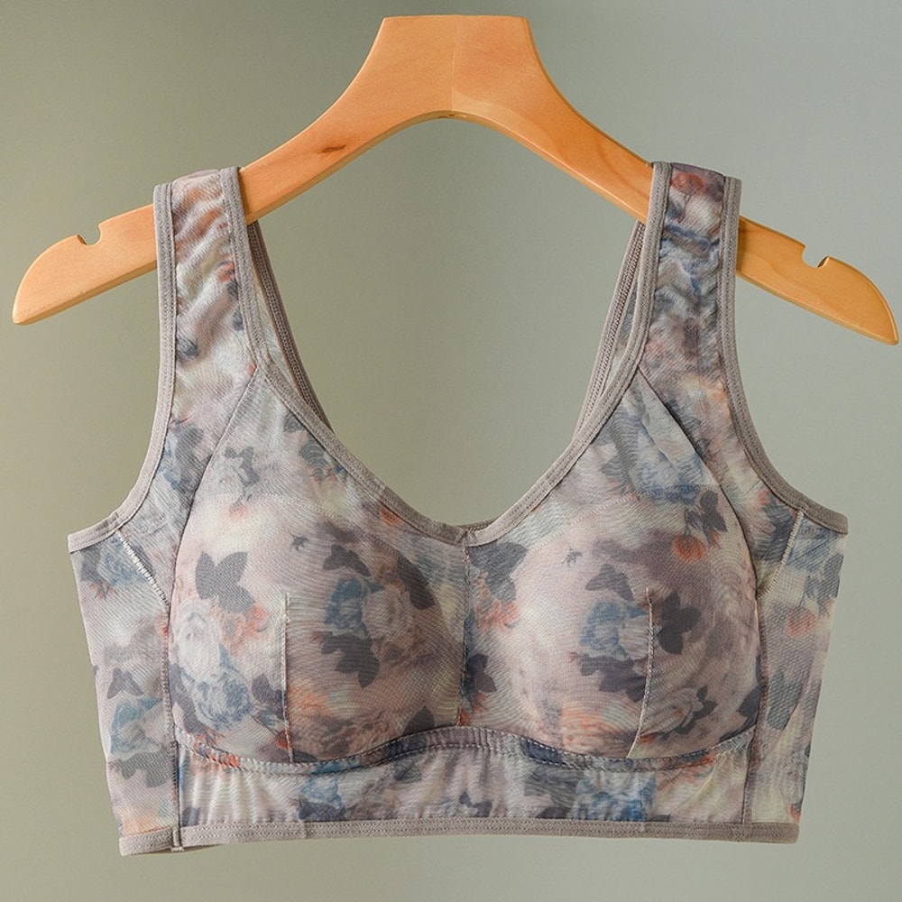 ComfortFit Plus Size Seamless Support Bra Adjustable Anti Sagging Comfort 6
