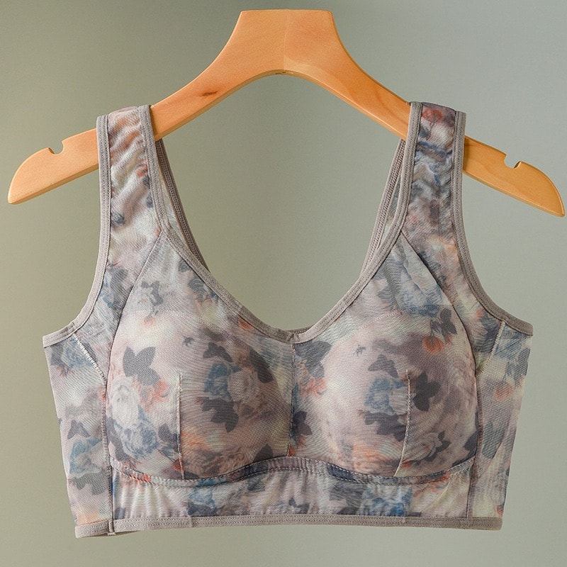 ComfortFit Plus Size Seamless Support Bra Adjustable Anti Sagging Comfort 6