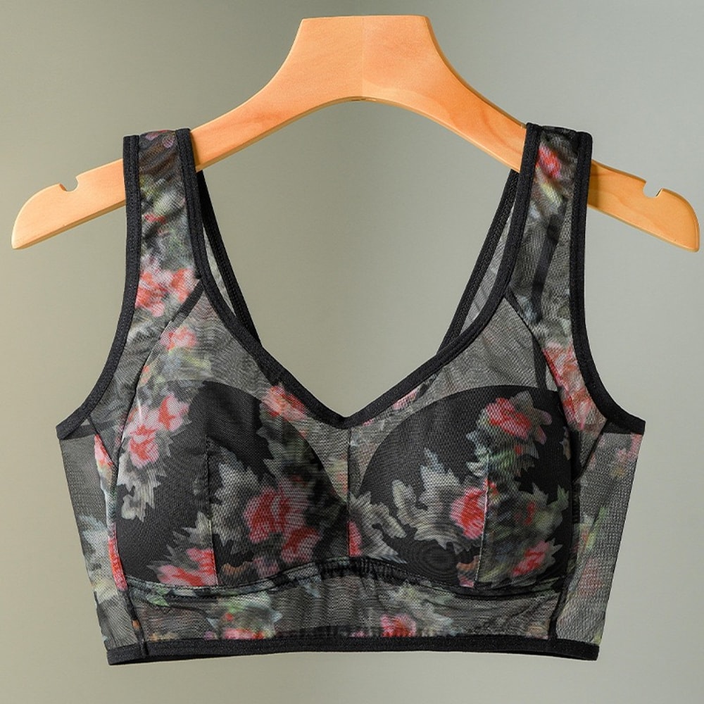 ComfortFit Plus Size Seamless Support Bra Adjustable Anti Sagging Comfort 8