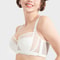 Full Figure Lace Minimizer Bra For Women Supportive Mesh Underwire Comfort 2