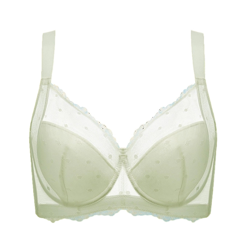 Full Figure Lace Minimizer Bra For Women Supportive Mesh Underwire Comfort 6