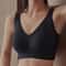 Womens Seamless Wireless Push Up V Neck Bralette Plus Size Comfort Support 3