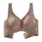 Womens Seamless Wireless Push Up V Neck Bralette Plus Size Comfort Support 4